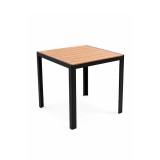 Masă de grădină Lido 80 cu cadru metalic