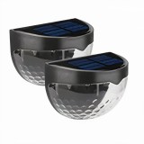 Set x2 Lampa Solara pentru Perete, 9x6x5 cm