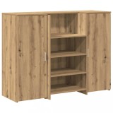 Birou de receptie Stejar Artisan 135x50x103,5 cm Lemn prelucrat
