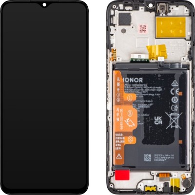 Display cu Touchscreen Honor 70 Lite, cu Rama si Acumulator, Negru, Service Pack 0235AFJJ foto