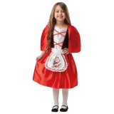 Costum Scufita Rosie pentru fete 7-8 ani 130 cm
