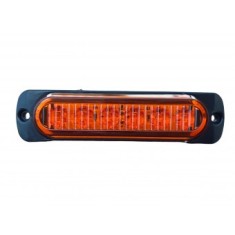 Lampa de gabarit cu 6 LED sticla galben lata FR0272