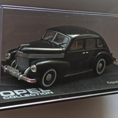 Macheta Opel Kapitan '50 1948-1950 negru - IXO/Altaya 1/43