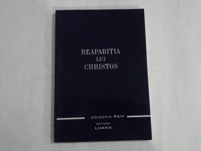 Reaparitia lui Christos - de Alice A. Bailey foto
