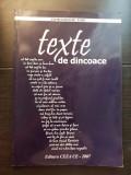 Texte de dincoace - Gheorghe Ene (prezintă autograful autorului)
