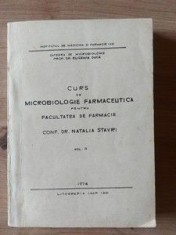 Curs de microbiologie farmaceutica pentru Facultatea de Farmacie vol 2- Natalia Stavri