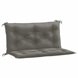 Cumpara ieftin Perna banca de gradina 2buc melanj gri inchis 100x50x7cm textil