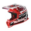 Casca off road SMK Allterra Tribou rosu/negru/alb