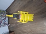 Buldoexcavator Electric copii paana in 5ani, Galben Livrare gratuita!