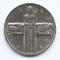 Elvetia 5 Francs 1963 - (Red Cross) Argint 15g /835, 31 mm KM-51 (2)