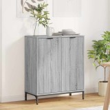 VidaXL Bufet sonoma gri 69.5 x 33 x 82 cm Lemn compozit