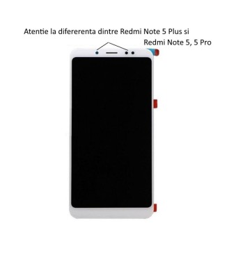 Ecran LCD Display Complet Xiaomi Redmi Note 5, Note 5 Pro Alb foto