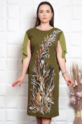 Rochie de Ocazie Anto Olive - 54Marimea foto