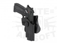 Toc pistol pentru platforma M9/92F - Negru [AMOMAX] foto