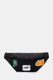 Puma borsetă culoarea negru, 91162