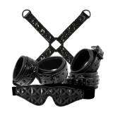 Set Bondage Sinful, Negru, NS Toys