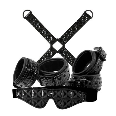 Set Bondage Sinful, Negru foto
