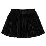 Fusta plisată pentru copii cu lurex, negru, 116, vidaXL