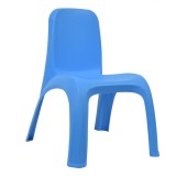 Scaun Copii Plastic, Fără Brate, Dimensiuni 38x44x52cm, Culoare Albastru Mat