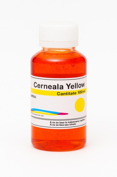 Cerneala refill reumplere cartus Canon CL-576 CL-576XL Yellow 100ml