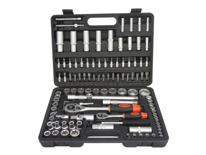 Trusa chei tubulara Torx 108 elemente 1/4&quot; - 1/2&quot;, Heidmann G10151