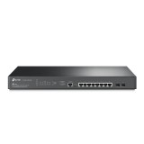Switch TP-Link cu management L2+, 8 Porturi 2.5GBASE-T si 2-Port 10GE SFP+ L2+ Managed Switch with 8-Port PoE+ &quot;TL-SG3210XHP-M2&quot; (timbru verde 2 lei)