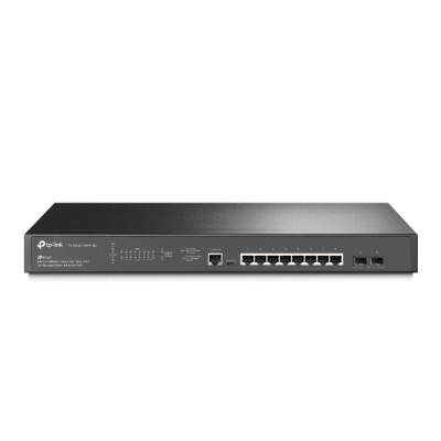 Switch TP-Link cu management L2+, 8 Porturi 2.5GBASE-T si 2-Port 10GE SFP+ L2+ Managed Switch with 8-Port PoE+ &amp;quot;TL-SG3210XHP-M2&amp;quot; (timbru verde 2 lei) foto