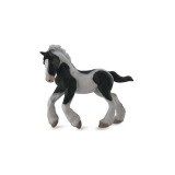 Figurina Manz Gypsy M Collecta, 12.2 x 9.7 cm, Alb si Negru