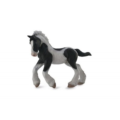 Figurina Manz Gypsy M Collecta, 12.2 x 9.7 cm, Alb si Negru foto