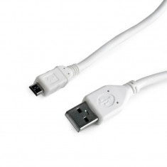 CABLU alimentare si date GEMBIRD pt. smartphone USB 2.0 (T) la Micro-USB 2.0 (T) 3m alb &amp;amp;quot;CCP-mUSB2-AMBM-W-10&amp;amp;quot; (include TV 0.06 lei) foto