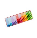 Cumpara ieftin Set betisoare din lemn pentru numarat BigJigs Toys - Curcubeu