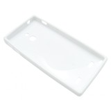 Husa silicon S-case alba pentru Sony Xperia P (LT22i)