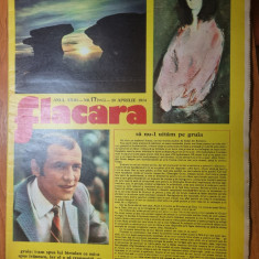 flacara 29 aprilie 1974-articol ilie nastase,cenaclul flacara