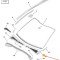 Panou deflector parbriz PEUGEOT 2008, 03.2013-12.2019; 208, 04.2012-12.2019, partea dreapta,