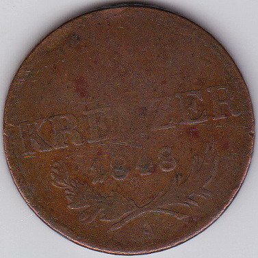 Austria 2 Kreuzer 1848 A Viena