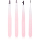 Brushworks The Complete set pensete pentru spr&acirc;ncene White &amp; Pink
