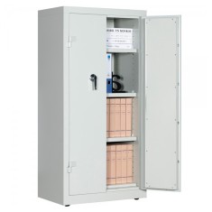 Dulap metalic certificat Ignifug/Antifoc si Antiefractie cu 3 rafturi, 750x450x1500 mm (LxlxH), Extra Plus