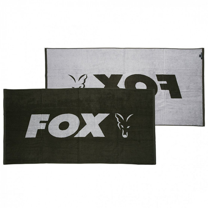 Fox Beach Towel Green/Silver