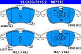 ATE 13.0460-7313.2 set placute frana,frana disc