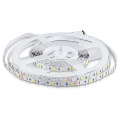 Banda led smd5050 60led/m rgb + alb rece ip20 5m