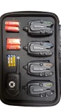 Set 4 avertizori pescuit cu statie Wind Blade si penar, Prokarpfishing