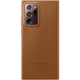 Husa Protectie Spate Samsung Leather Cover pentru Samsung Galaxy Note 20, EF-VN980LAEGEU - Brown