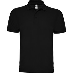 Tricou polo copii Roly Pegaso, negru, 3/4 ani