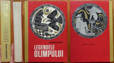 Alexandru Mitru , Legendele Olimpului , 1966 , editie de lux , cartonata foto