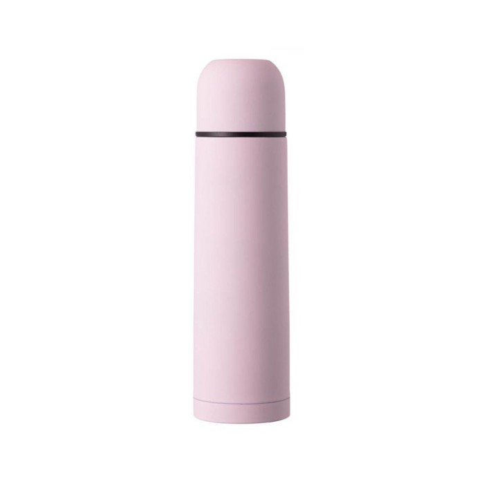 Termos izoterm din otel inoxidabil, Roz mat, 500 ml, ATU-085520