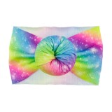 Bentita lata tip turban cu imprimeu - Model 13 (Marime Disponibila: 6-12 luni