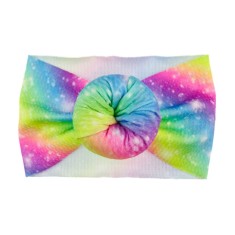 Bentita lata tip turban cu imprimeu - Model 13 (Marime Disponibila: 6-12 luni