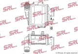 Intercooler Mercedes Clasa C, Glc-Class, motor: 2.0 cdi, 2.1 CDI, intercooler - racire apa, 135x176x80, SRLine, Aluminiu/ Plastic brazat, 6510900114;