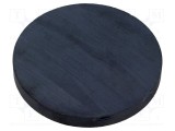 Magnet fix ferită 30N &Oslash;72mm H8mm ELESA GANTER