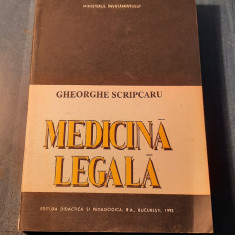 Medicina legala Gheorghe Scripcaru